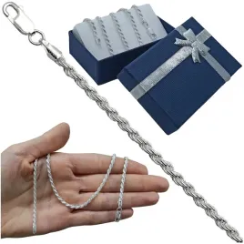 lancuszek-srebrny-kordel-50cm-3mm-925