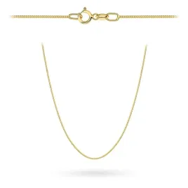 zloty-lancuszek-pancerka-gladka-38-cm-grawer-gratis