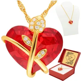 zloty-lancuszek-krysztal-roza-serce-zawieszka-925-prezent-dla-dziewczyny