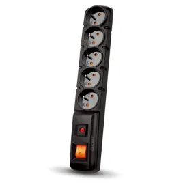 listwa-przeciwprzepieciowa-acar-f5-czarny-3m-5-gniazd-w0101