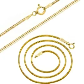 lancuszek-zloty-damski-zmijka-naszyjnik-srebro-proba-925-45cm