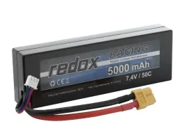 redox-racing-5000-mah-74v-50c-hardcase-samochodowy-pakiet-lipo