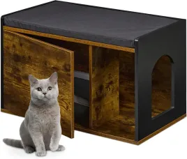 domek-dla-kota-kuweta-szafka-pod-telewizor-regal-polka-z-siedziskiem-3w1