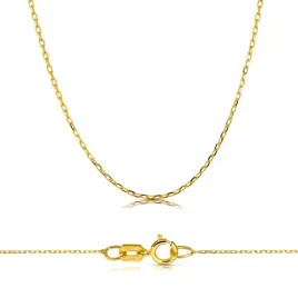 zloty-klasyczny-lancuszek-ankier-krotki-38-cm-585-grawer-prezent