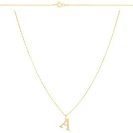 komplet-lancuszek-zlota-zawieszka-literka-a