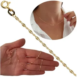 lancuszek-zloty-blaszki-45cm-1-9mm-zloto-585