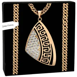 gruby-lancuszek-damski-stal-chirurgiczna-zloty-duza-grecka-zawieszka-50cm