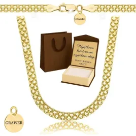 zloty-pelny-lancuszek-damski-bismark-pr-925-585-14k-grawer-gratis