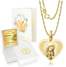 zloty-lancuszek-585-z-medalikiem-komunia-chrzest-zloto-585-grawer