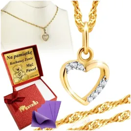 zloty-lancuszek-333-naszyjnik-wisiorek-serce-grawer-upominek-gratis