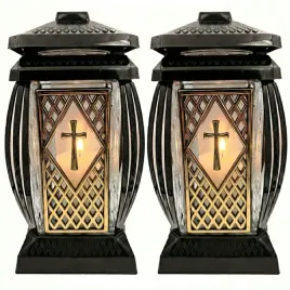 2x-duzy-znicz-na-cmentarz-grob-kapliczka-ozdobny-krzyz-zloty-29cm-kratka
