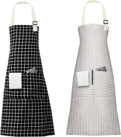 fartuch-fartuszek-kuchenny-wodoodporny-z-kieszeniami-zestaw-2x-sztuk-grill