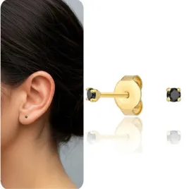 zlote-kolczyki-585-czarne-kamienie-cyrkonia-wkretki-minimalistyczne-sztyfty