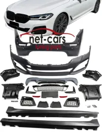 zderzak-przod-tyl-progi-bmw-g30-20-lci-m-pakiet-m-performance-zestaw-kpl