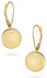 piekne-zlote-kolczyki-wiszace-kolko-585