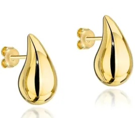 kolczyki-zlote-gladkie-krople-pr-585