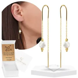 zlote-kolczyki-585-przewlekane-z-perla-eleganckie-wiszace-na-prezent-grawer