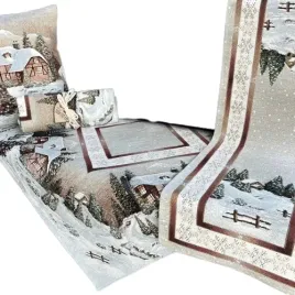 bieznik-swiateczny-45x180-cm-las-domek-dekoracja-wigilijnego-stolu