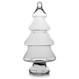 promocja-choinka-szklana-rozkladana-h40cm-na-swieta-pojemnik-na-slodycze