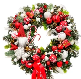 wianek-swiateczny-45cm-bialo-czerwony-ze-skrzatem-wieniec-stroik-lampki-led