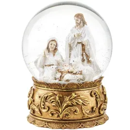 swiateczna-szklana-kula-zlota-szopka-bozonarodzeniowa-swieta-rodzina