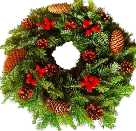 stroik-wianek-zywy-z-szyszkami-na-grob-boze-narodzenie-40cm-bn-g16