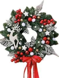 wianek-swiateczny-boze-narodzenie-wieniec-stroik-na-drzwi-renifer