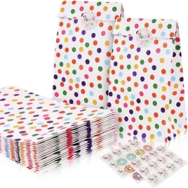 18x-papierowe-torebki-w-kropki-na-prezenty-z-naklejkami-upominki-dla-dzieci