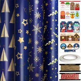 papier-prezentowy-swiateczny-do-pakowania-prezentow-4-rolki-76cmx3m-zestaw