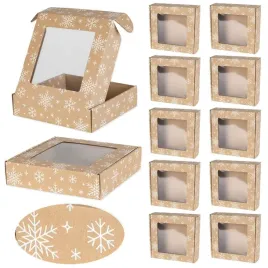 10x-pudelko-prezentowe-z-okienkiem-naturalne-gwiazdki-200x200x50-sniezynki