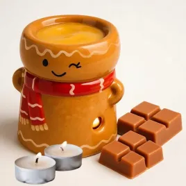 ceramiczny-kominek-wosk-zapachowy-piernik-mikolaj-kominek-tealight-gratis