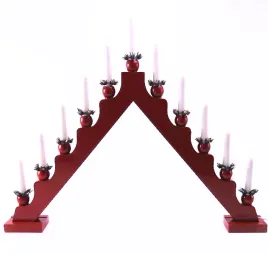 drewniany-swiecznik-adwentowy-led-duzy-czerwony