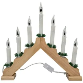 elegancki-swiecznik-adwentowy-drewno-7-swiec-zielone-galazki-39-cm