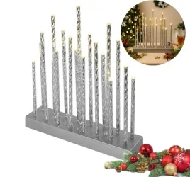 swiecznik-swiateczny-led-srebrny-dekoracja-led-19cm-ciepla-biel-timer