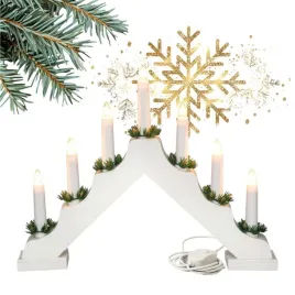 swiecznik-adwentowy-bialy-lampki-na-okno-swiece-dekoracja-7-swiec