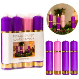 swiece-adwentowe-zestaw-swiec-adwentowych-komplet-do-3x-fiolet-1x-roz-25-cm