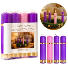 swiece-adwentowe-zestaw-swiec-adwentowych-komplet-do-3x-fiolet-1x-roz-22-cm