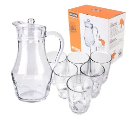 komplet-do-napojow-roc-7-el-arcopal-szklanki-270ml-dzbanek-1800ml-arc