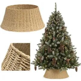 naturalna-oslona-choinkowa-w-stylu-boho-rattan-na-donice-stojak-pod-choinke