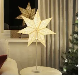 ikea-strala-lampa-gwiazda-swiateczna-stojaca-klosz-koronka-48-cm-zarowka