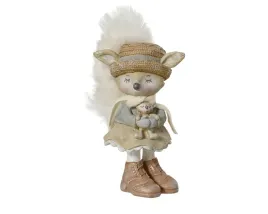 figurka-dekoracja-swiateczna-pani-lis-lisek-biala-18-cm