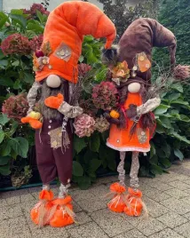 skrzat-gnom-krasnal-para-dekoracja-domu-ozdoba-jesienna-jesien