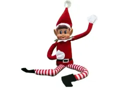 elf-na-polce-z-drucikami-chlopiec-elve-s-behavin-badly-psotnik-30-cm