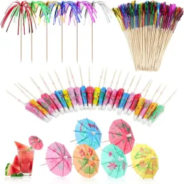 dekoracje-koktajlowe-200-sztuk-akcesoria-dekoracyjne-slomki-parasole-drinki