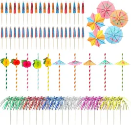 dekoracje-koktajlowe-160-sztuk-akcesoria-dekoracyjne-na-drinki-parasole