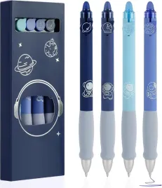 dlugopisy-zelowe-z-miekkim-uchwytem-zmazywalne-niebieski-artykuly-szkolne