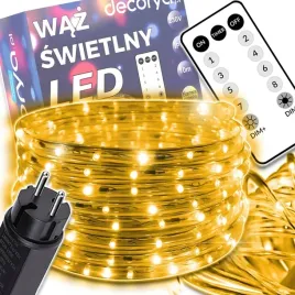 waz-swietlny-zewnetrzny-led-lampki-bialy-cieply-10m-swiecacy-wodoodporny