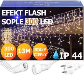 sople-flash-300-led-zewnetrzne-biale-cieple-lampki-z-zimnym-flashem