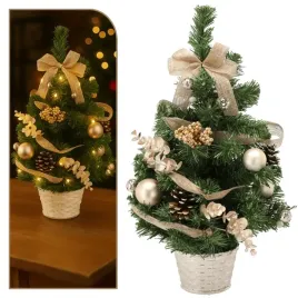 choinka-mala-sztuczna-50cm-dekorowana-15-led-do-biura-stolik-drzewko-zlota
