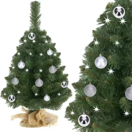 choinka-sztuczna-choineczka-mala-gesta-50cm-lampki-led-bombki-srebrne